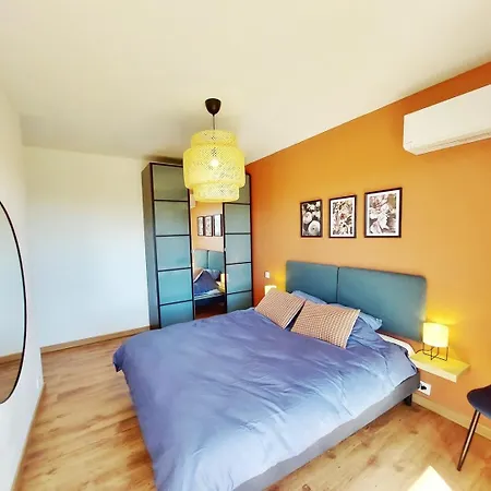 Marlene - Terrace, Free Parking, Clim - By Tgb אז'אקסיו